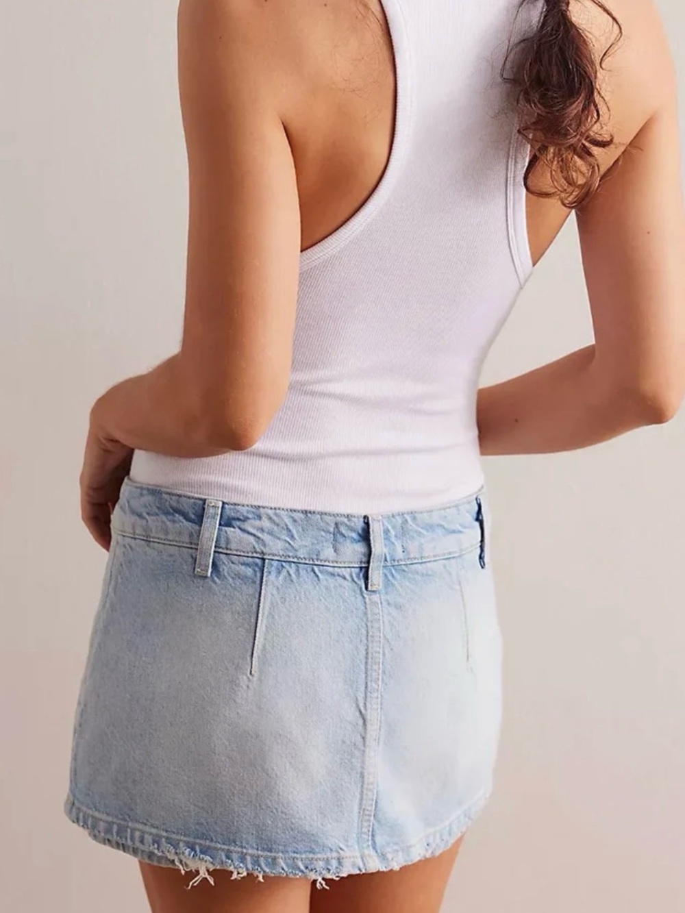 FREE PEOPLE WE THE FREE Gallivanting Peekaboo Women’s Skort Size 26 NWT $78 - Picture 2 of 13